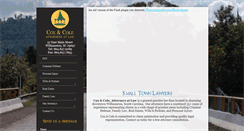 Desktop Screenshot of coxandcole.com